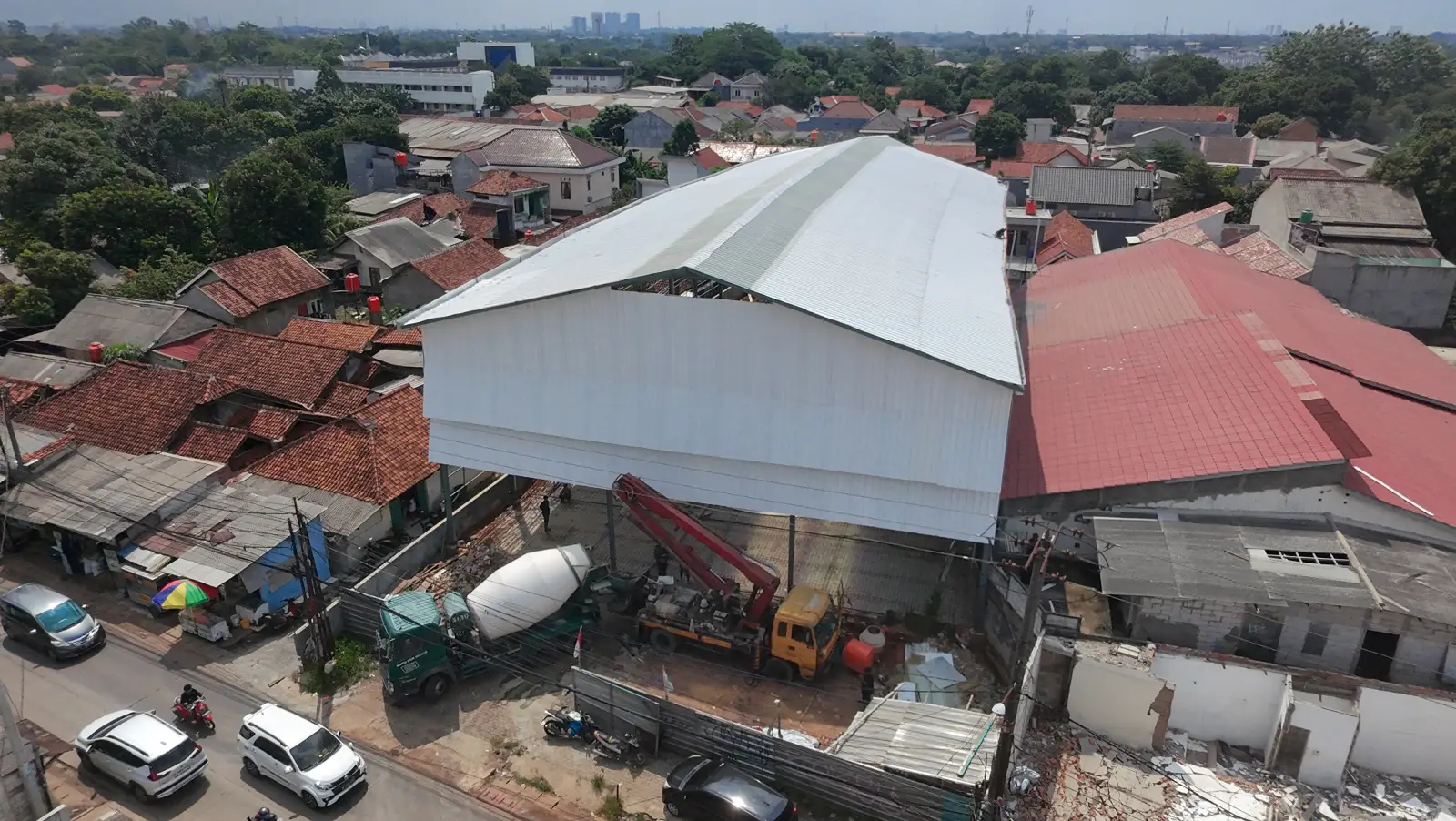 Pembangunan Lapangan Padel